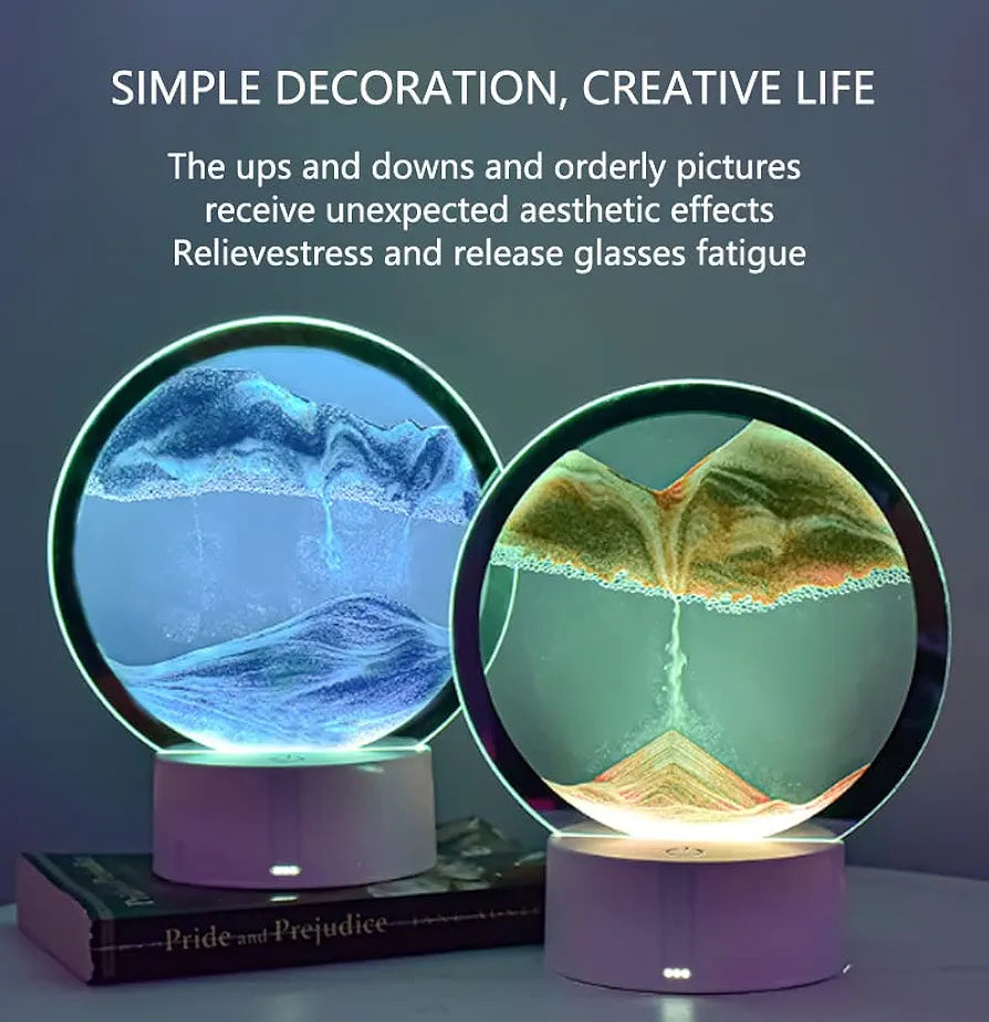 Quicksand Art Table Lamp