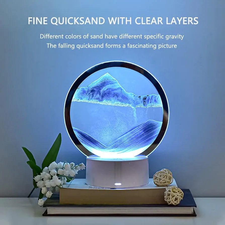 Quicksand Art Table Lamp